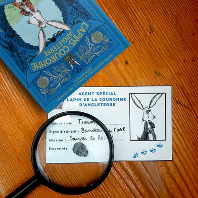 Cartes d&rsquo;agent spécial – Lapins de la Couronne d&rsquo;Angleterre