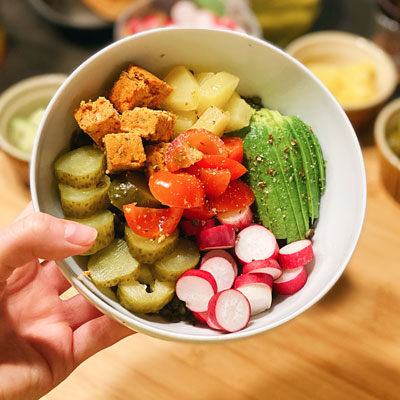 Recette – Le pokébowl de Leona Rose