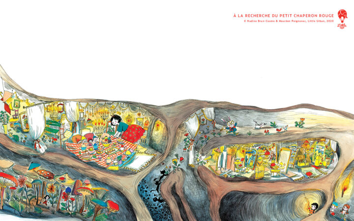 À la recherche du Petit Chaperon Rouge