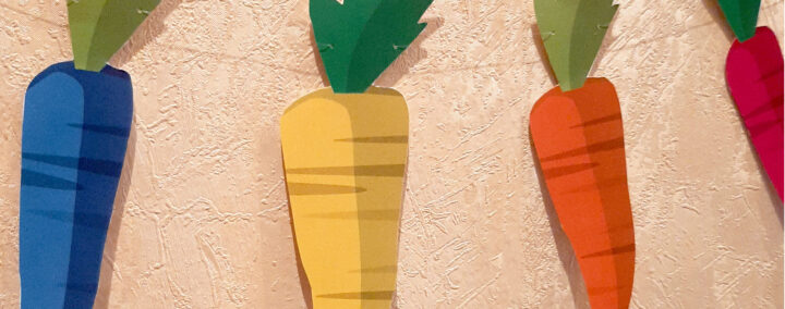 Guirlande de carottes