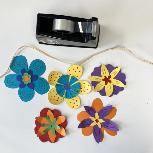 Fabrique ta couronne de fleurs
