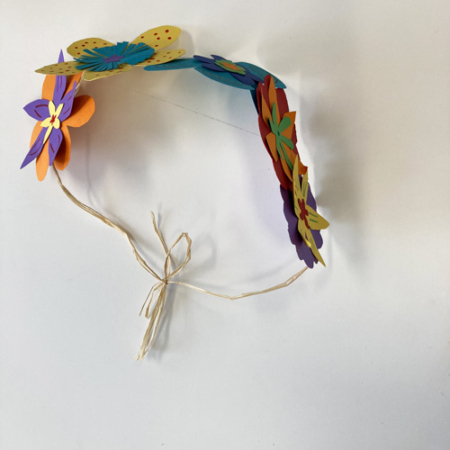 Fabrique ta couronne de fleurs