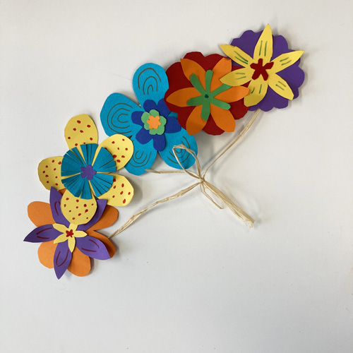 Fabrique ta couronne de fleurs