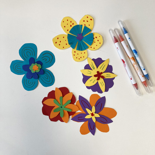 Fabrique ta couronne de fleurs