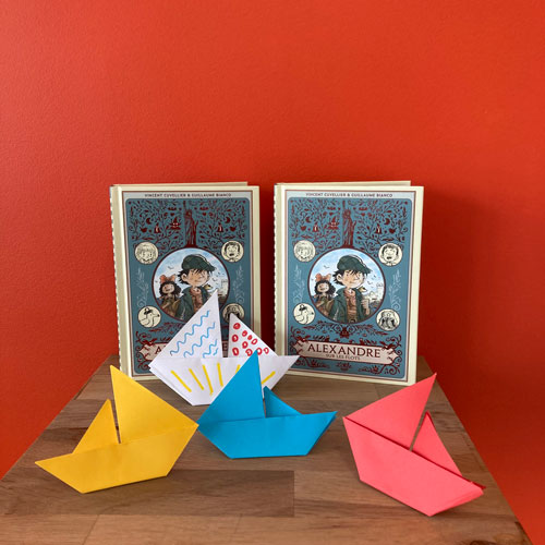Fabrique ton bateau en papier