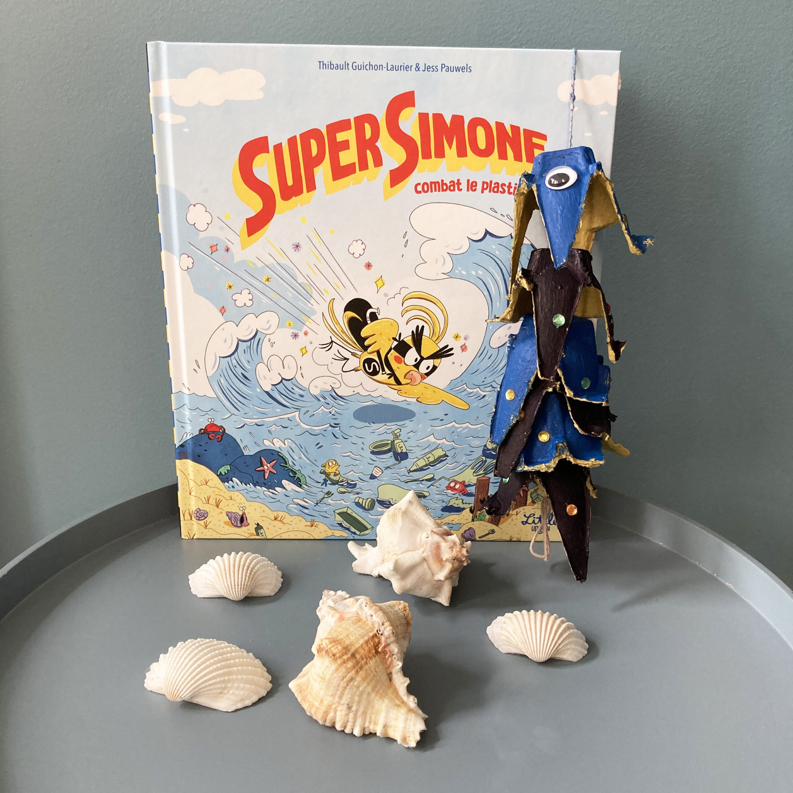 Fabrique ta guirlande poisson avec Super Simone