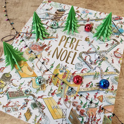 Fabrique tes sapins en origami