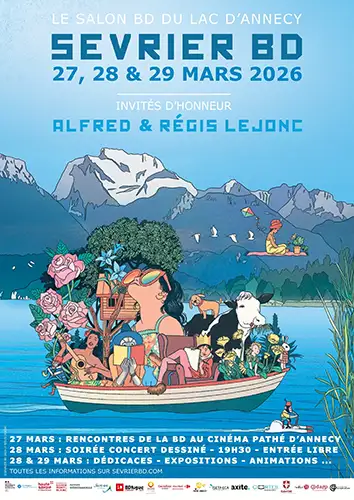 Régis Lejonc invité d&rsquo;honneur – Sevrier BD (Annecy)