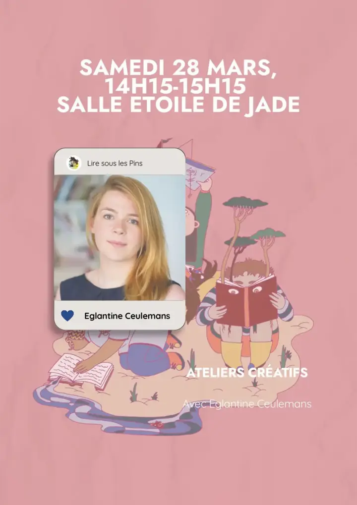Églantine Ceulemans – Lire sous les pins
