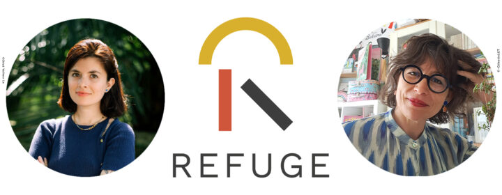 Sandra le guen et maurèen poignonnec en dédicace – librairie Refuge (Guichen)